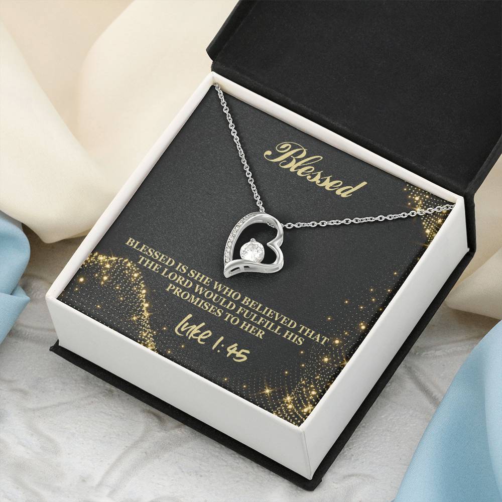 Luke 145 God&#39;s Promise Necklace 1 Forever Love Necklace