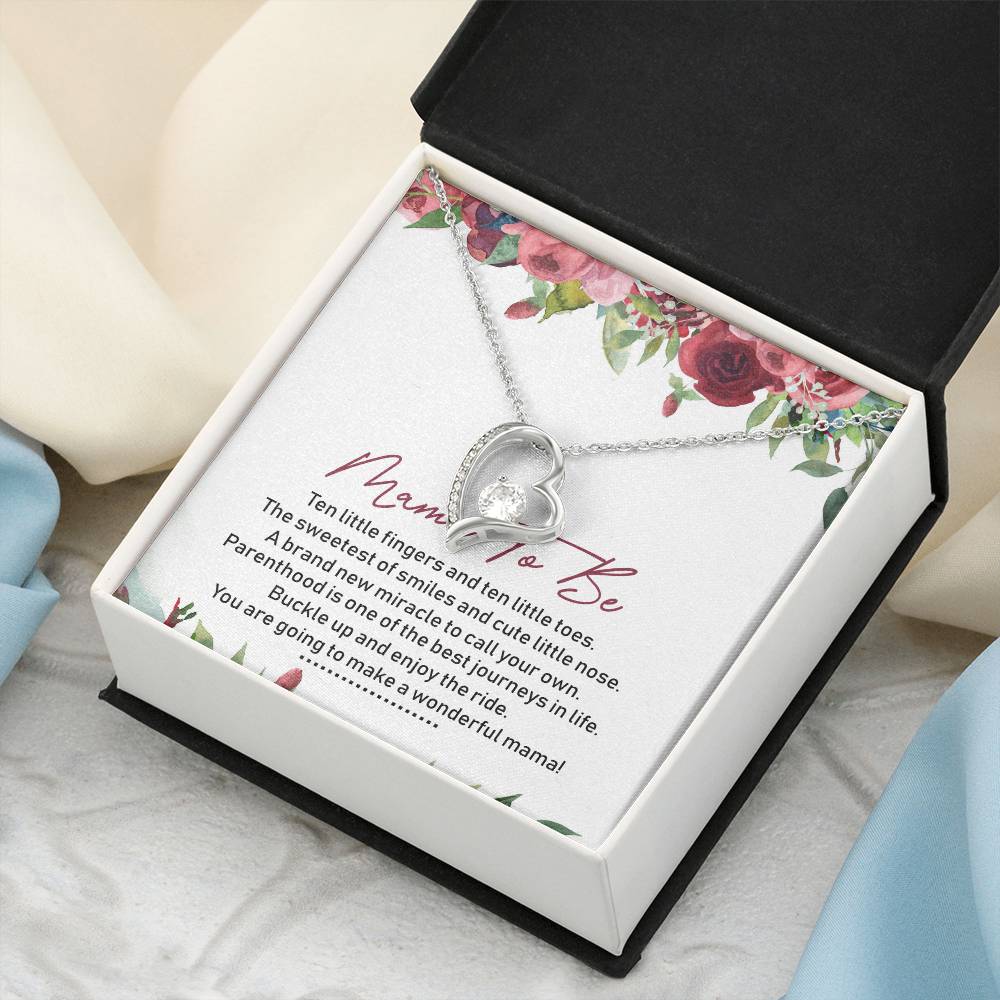 Mama To Be Forever Love Necklace Message Card Forever Love Necklace