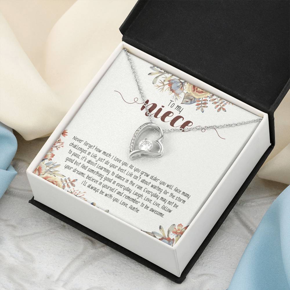 Precious Forever Love Necklace For Niece Forever Love Necklace