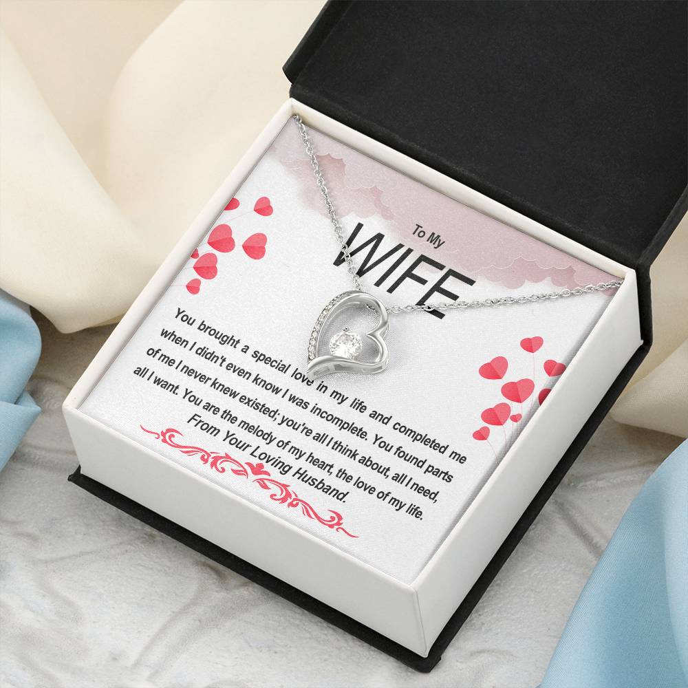 You Brought A Special Love In My Life Forever Love Necklace