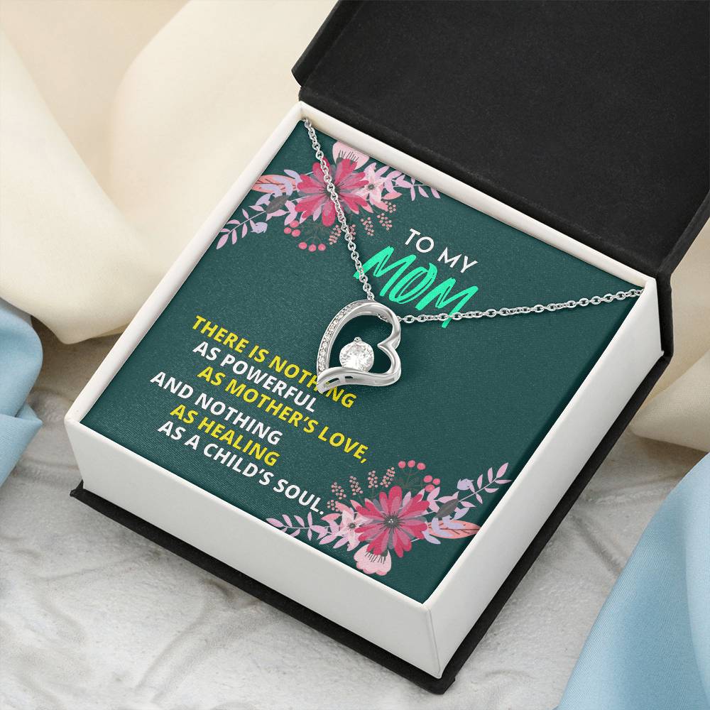 To My Mom Mother Necklace Gift For Mother Xmas Christmas Customize Gift To My Mom 7 1 Forever Love Necklace