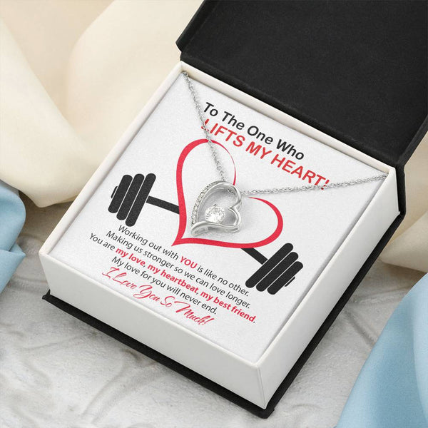 Forever Love Lifts My Heart! Forever Love Necklace