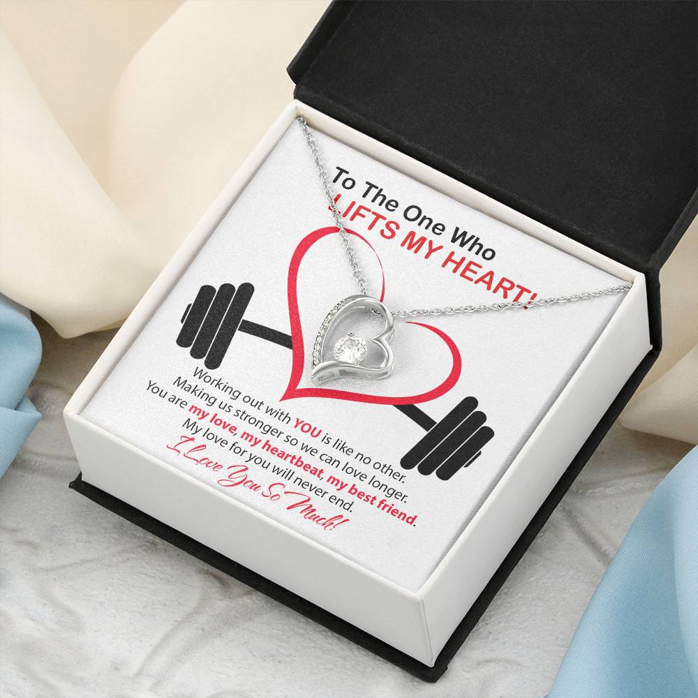 Forever Love Lifts My Heart! Forever Love Necklace