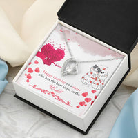 Happy Birthday To A Sister Who Has The Best Sister In The World! Forever Love Necklace