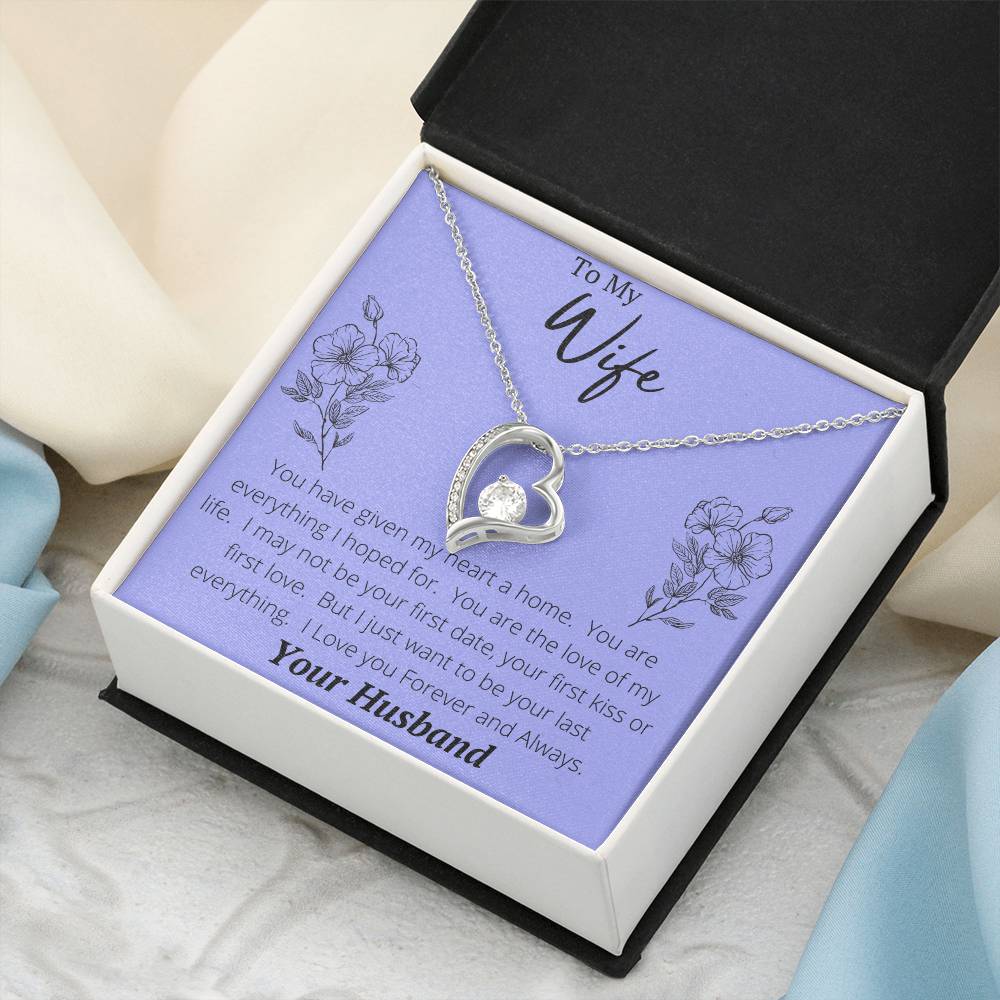 Dazzling Forever Love Necklace For That Special Woman On Valentine&#39;s Day Forever Love Necklace