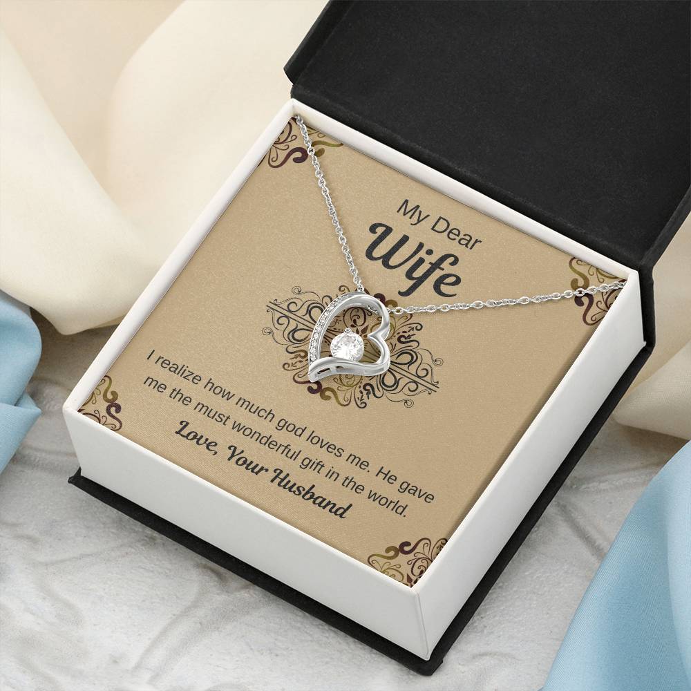 Best Gifts For Your Wife Forever Love Necklace