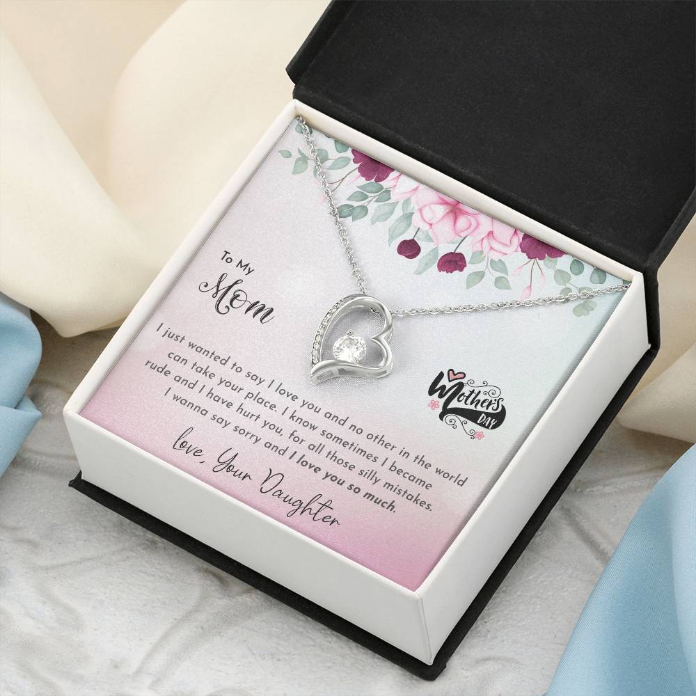 Happy Mother's Day Forever Love Necklace