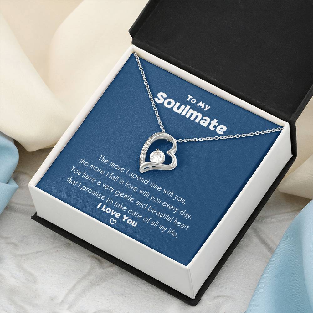 To My Soulmate I’ll Take Care Of You Necklace 1 Forever Love Necklace