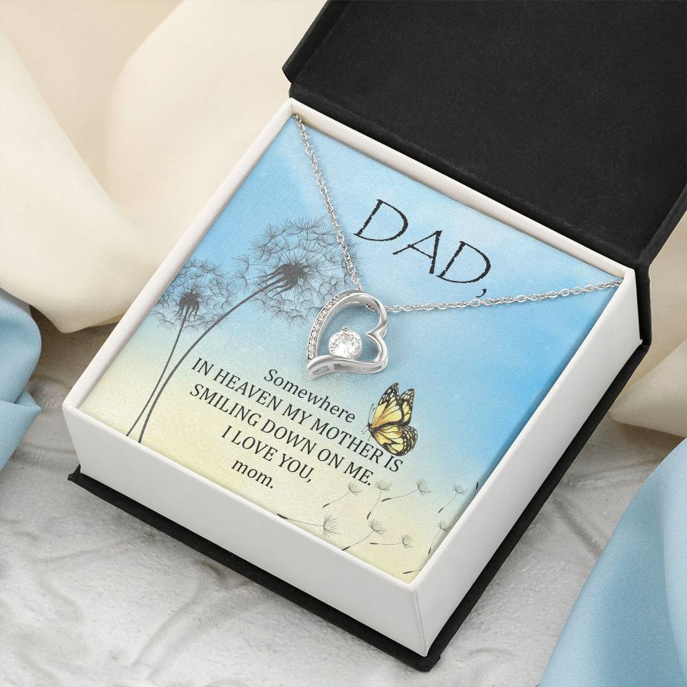 Dad - The Years May Pass But Still You Stay - Necklace Forever Love Necklace