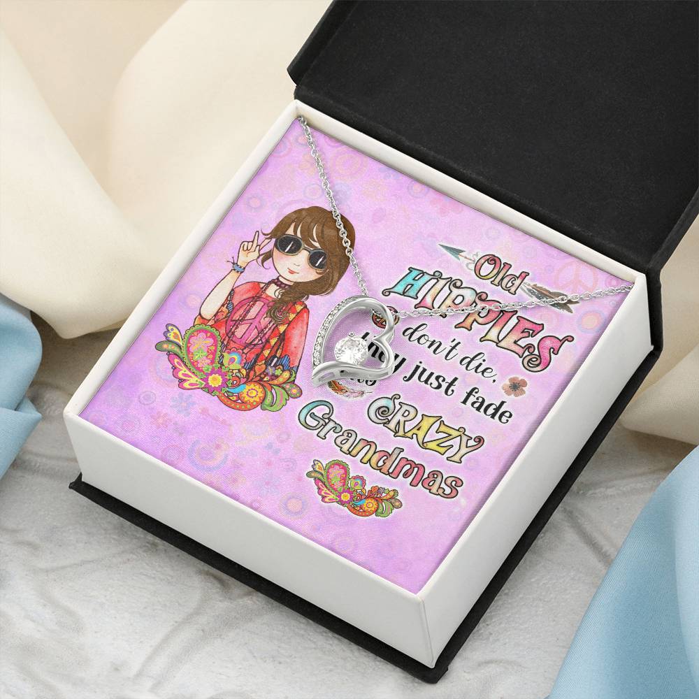 Old Hippie Forever Love Necklace