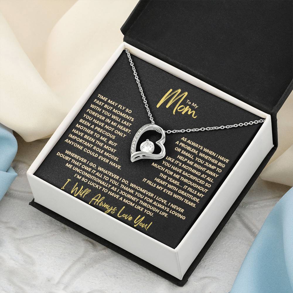 Mom – Owe It All To You Forever Love Necklace