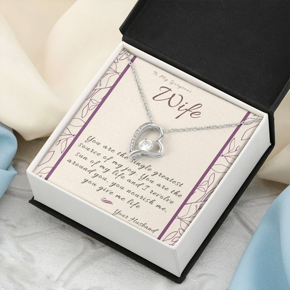 My Love My Wife Forever Love Necklace