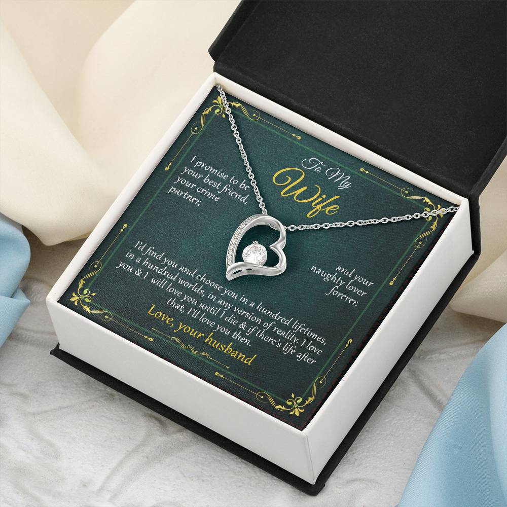 I Promise Forever Love Necklace