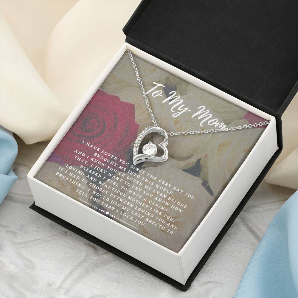 Special Gift For Your Mom Forever Love Necklace