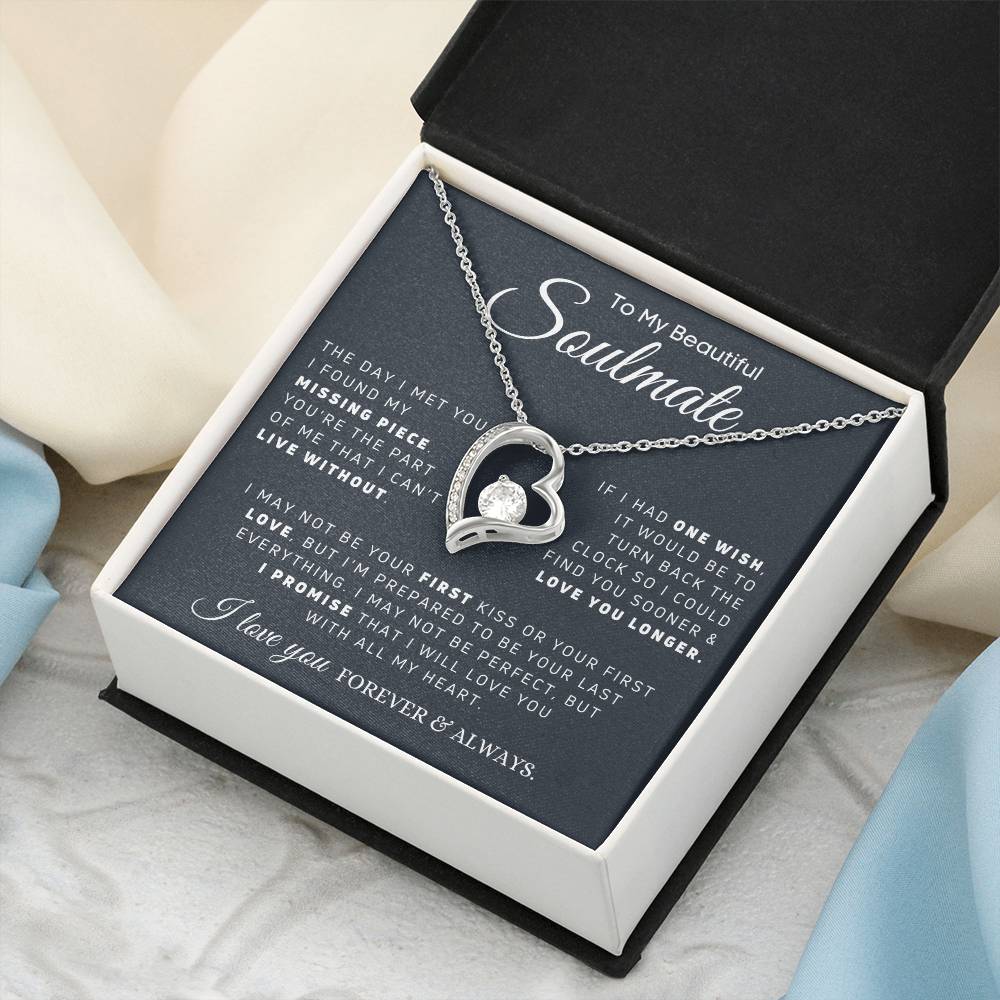 Soulmate - My Missing Piece -  Forever Love Necklace Forever Love Necklace