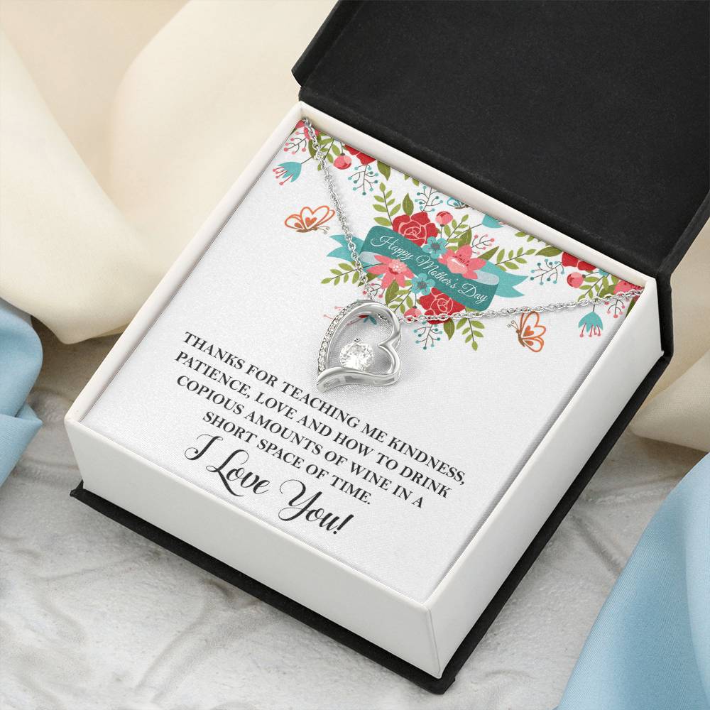 Thanks For Teaching Me Forever Love Necklace