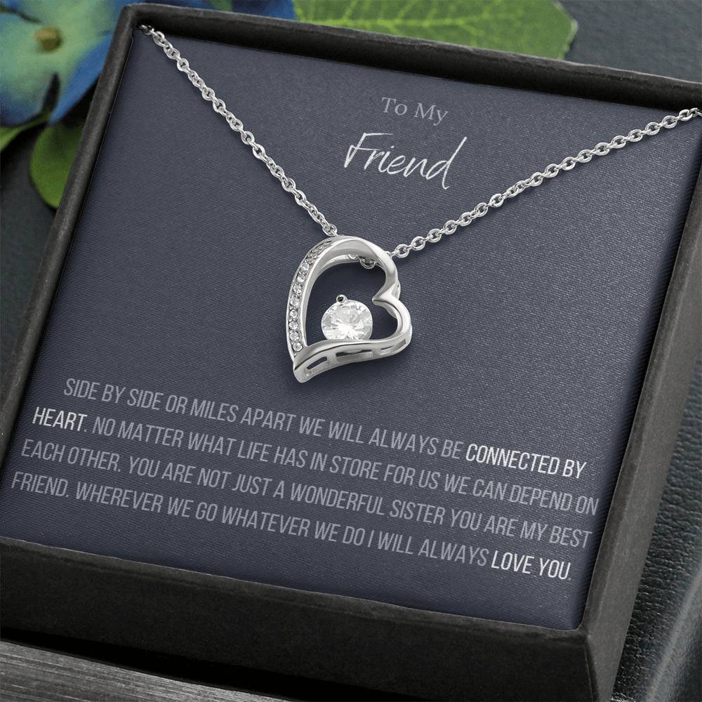 The Forever Love Necklace To My Friend Forever Love Necklace