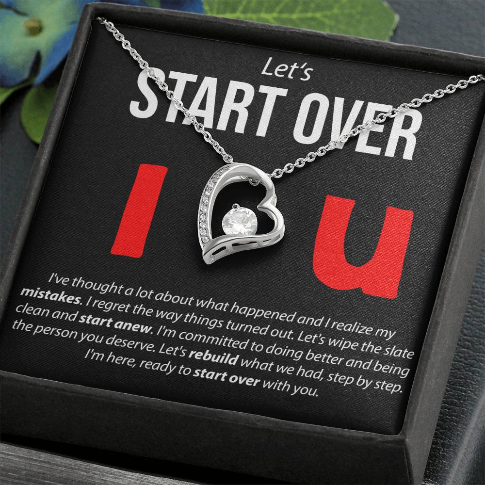 Let'S Start Over - Forever Love Necklace Forever Love Necklace
