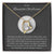 To My Beautiful Girlfriend Forever Love Necklace
