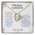 Daughter - I Love You Forever Love Necklace Gift For Daughter, Gift From Dad, Daughter Gift, Daughter Necklace, Father Daughter Gift, Birthday Gift Forever Love Necklace