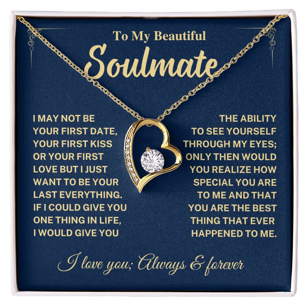 Soulmate Gift-Forever Love Necklace Forever Love Necklace