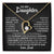 To My Daughter - I Hope You Believe In Yourself As Much As I Believe In You Forever Love Necklace