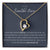 The Forever Love Necklace To My Niece Forever Love Necklace