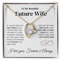 Future Wife Gift- My Last Everything -  Forever Love Necklace Forever Love Necklace