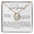 To My Girlfriend - Hard To Find Words, The Life We'Re Built Forever Love Necklace