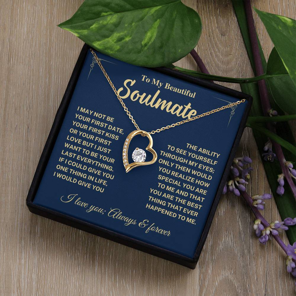 Soulmate Gift-Forever Love Necklace Forever Love Necklace