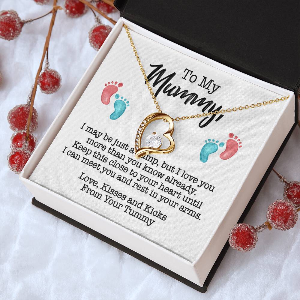 Perfect Gift For A New Mummy Forever Love Necklace