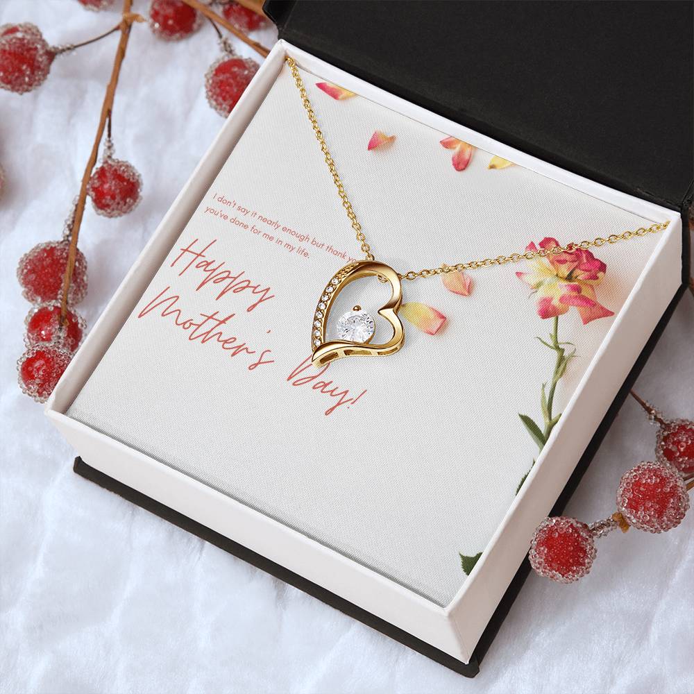 Mother's Day Necklace 4 Forever Love Necklace