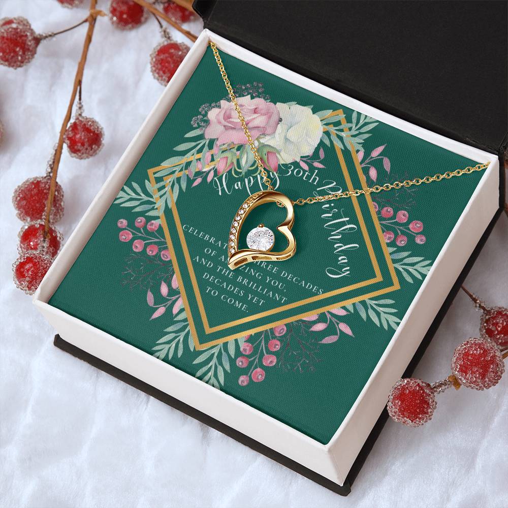 Daughter Birthday Gift Daughter Jewelry Daughter Necklace Mom To Daughter Necklace Meaningful Necklace For Daughter 30th Birthday Gifts Forever Love Necklace