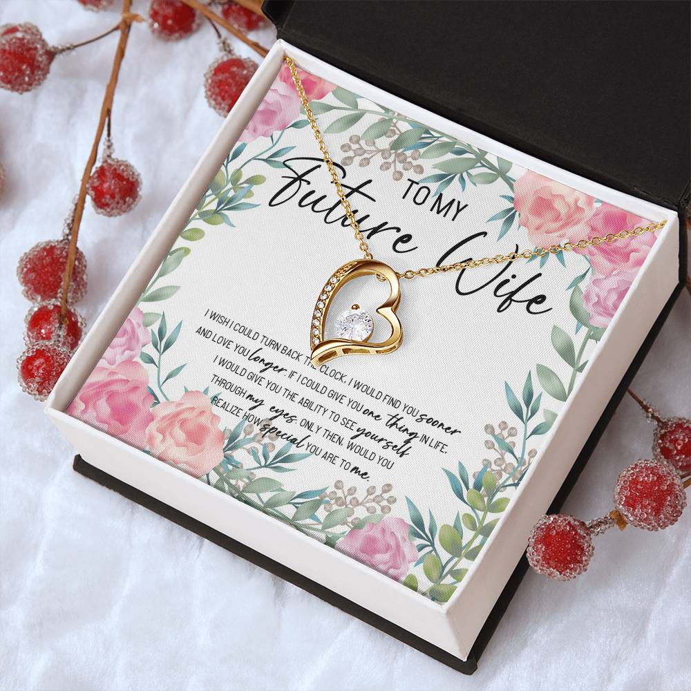 My Future Wife Necklace Gift To My Wife Necklace Customize Future Wife Necklace Necklace For Wife Necklace Gift For Wifewife Forever Love Necklace