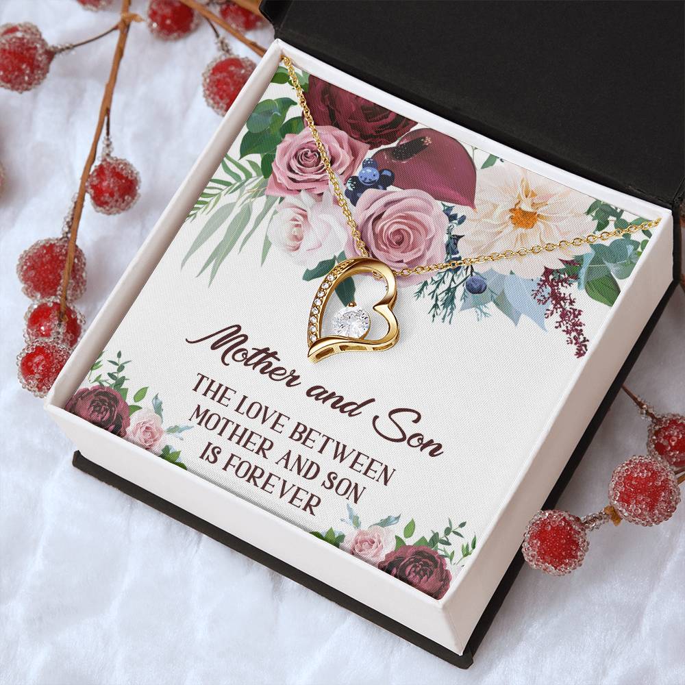 Mother Son Necklace Mother And Son Necklace Mom Jewelry From Son Gift For Mom From Sonmother And Son Birthday Gift 1 Forever Love Necklace