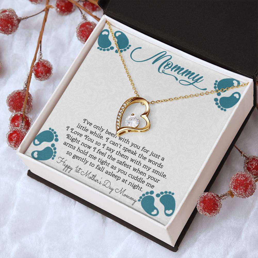 Mommy 1st Mother's Day Forever Love Necklace