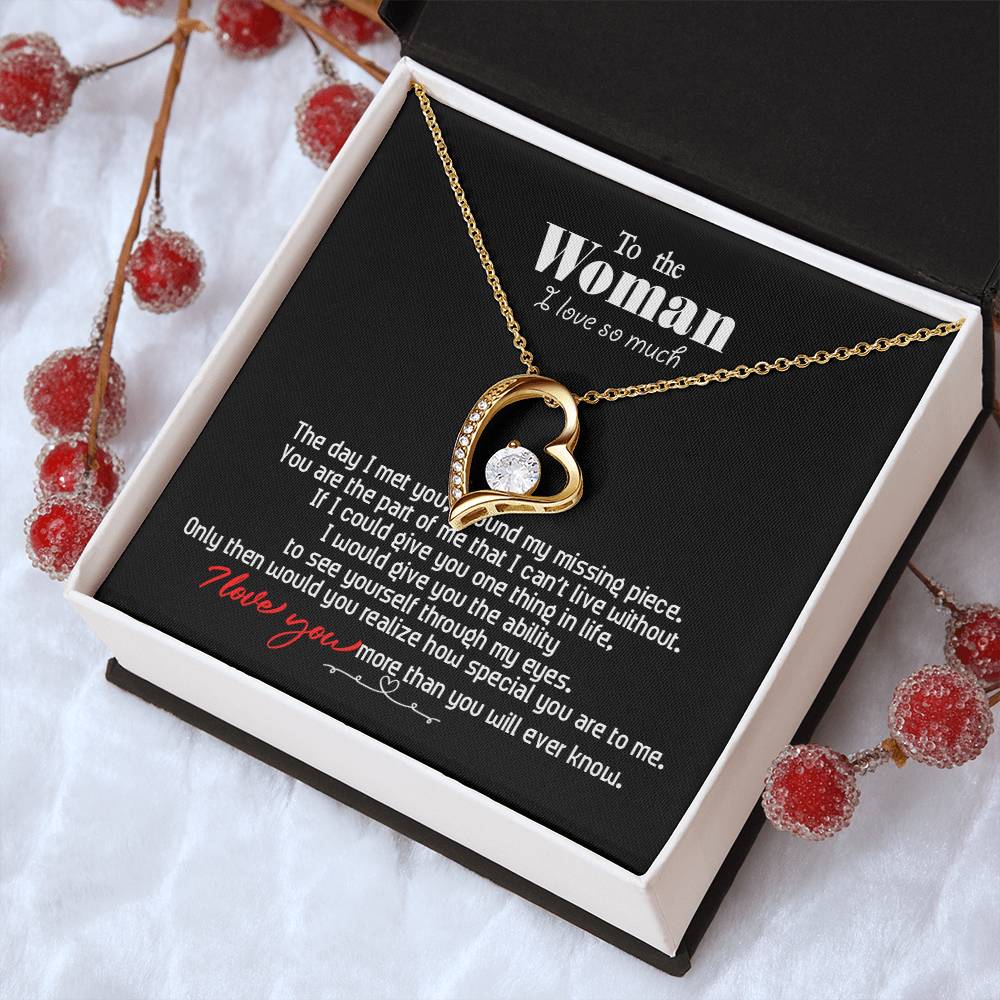 I Love You More Than You Will Ever Know - Forever Love Necklace Forever Love Necklace