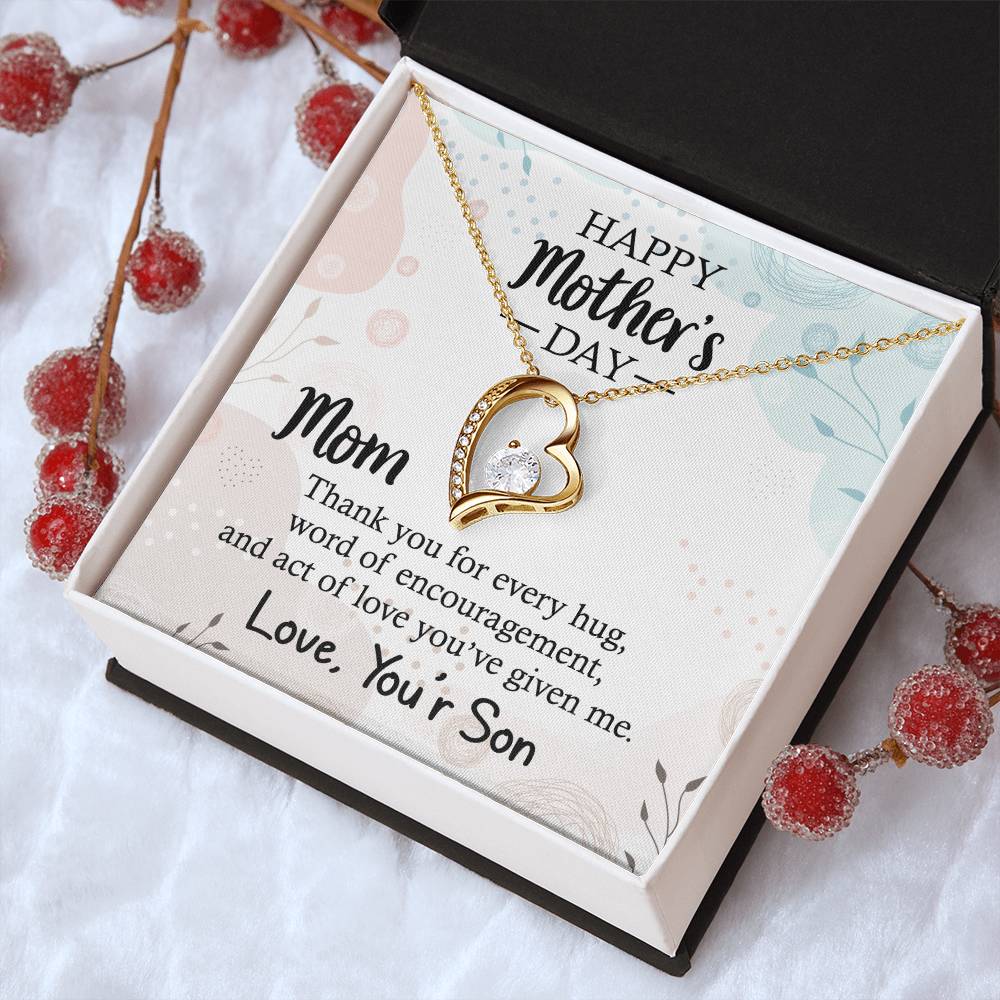 Happy Mother's Day 2 1 Forever Love Necklace