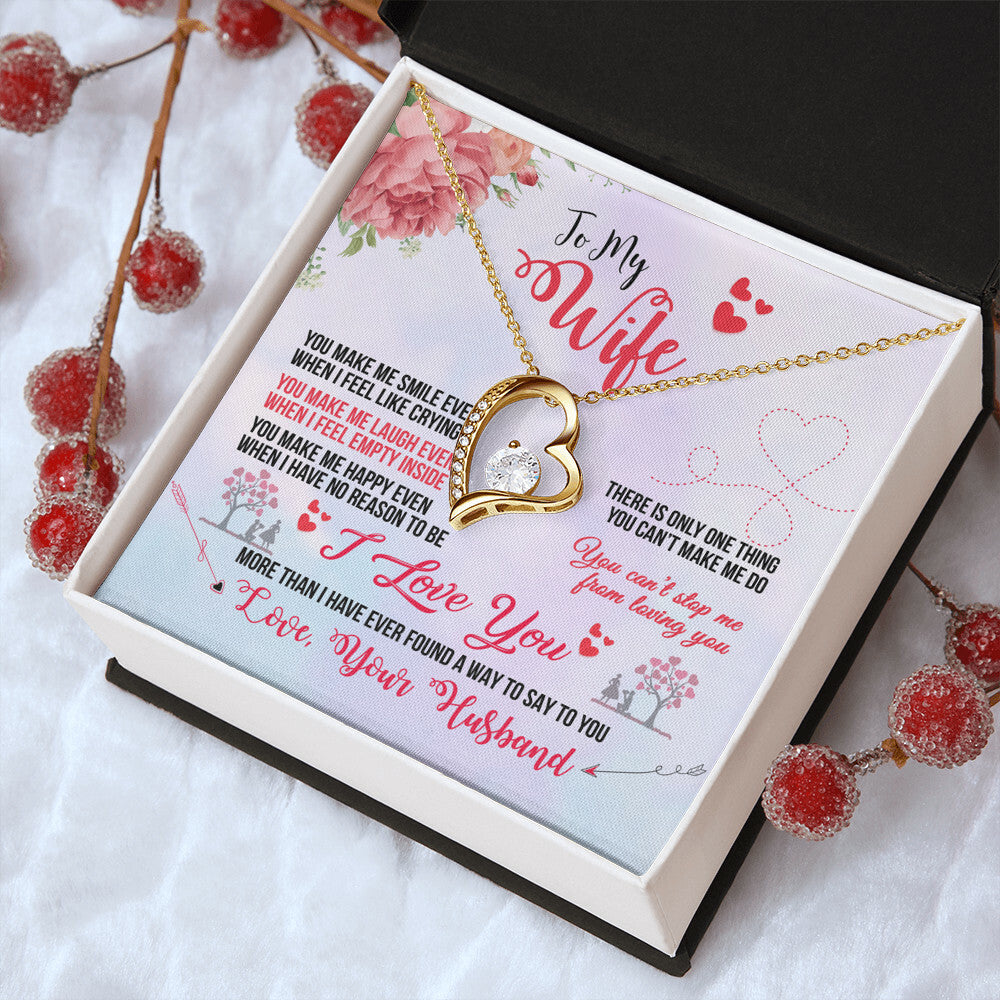 Forever Love Necklace To My Wife I Love You 1 Forever Love Necklace