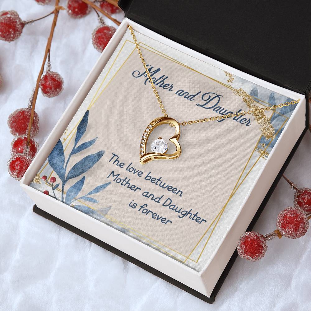 Mother Daughter Necklacemother Daughter Jewelry Mother Necklace Gifts Mom Daughter Forever Love Necklace Necklace For Mom From Forever Love Necklace
