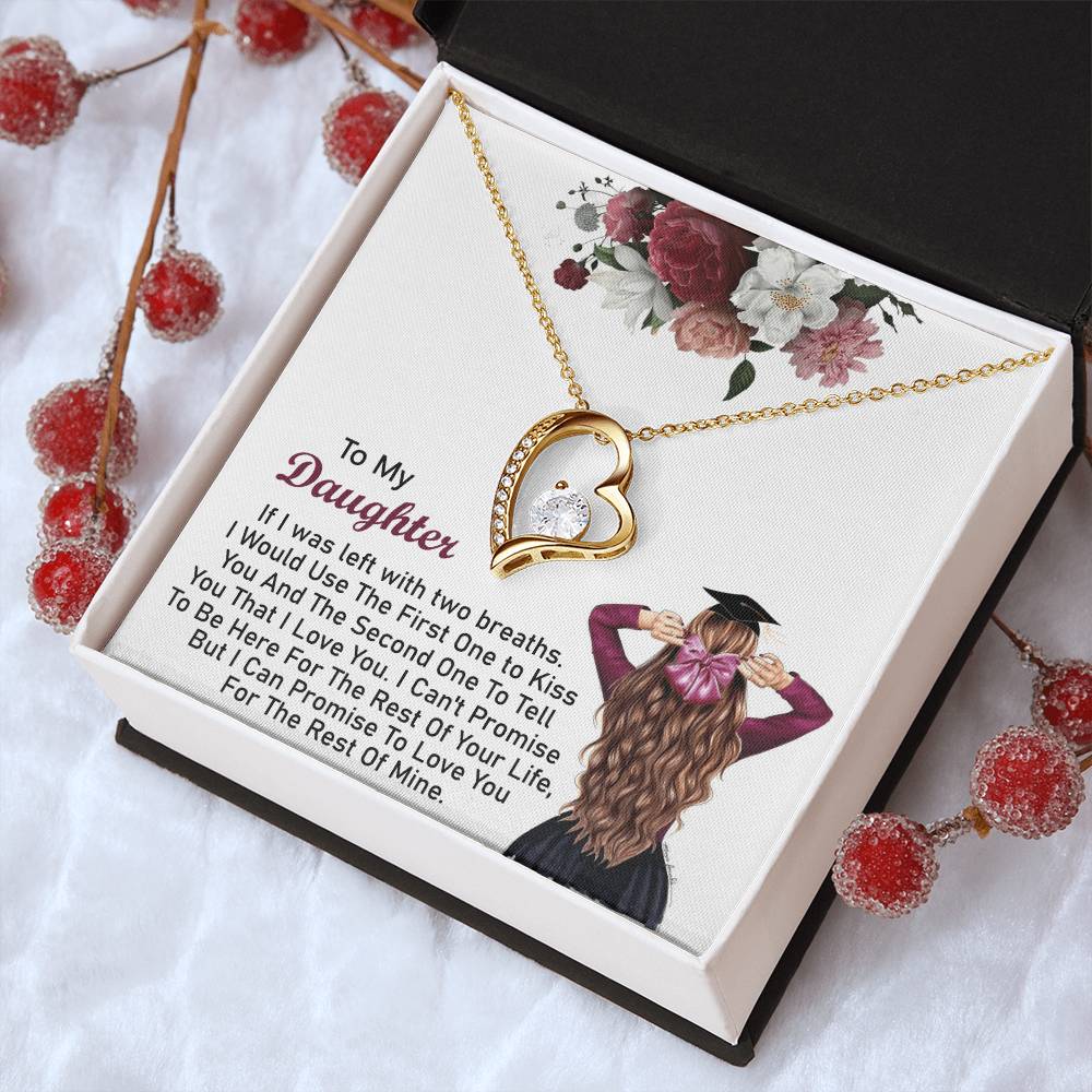 Graduation Gift For Daughter Graduation Day Necklace 1 Forever Love Necklace