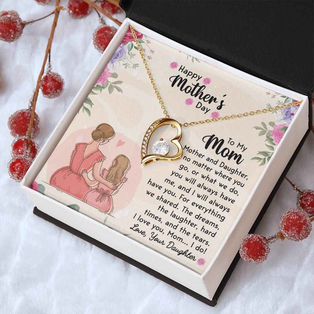 Happy Mother's Day 1 1 Forever Love Necklace