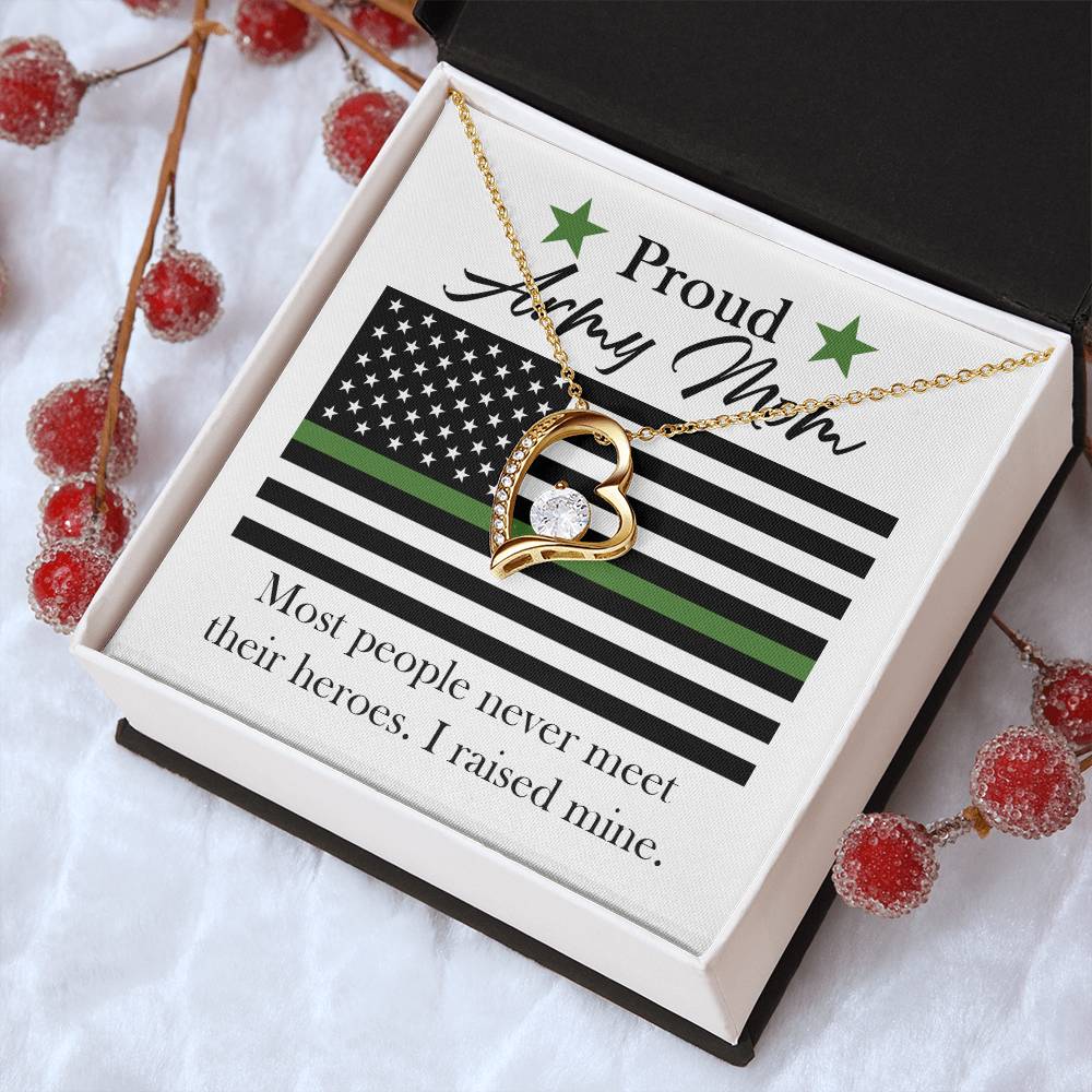 Mother's Day I Raised Mine 1 Forever Love Necklace