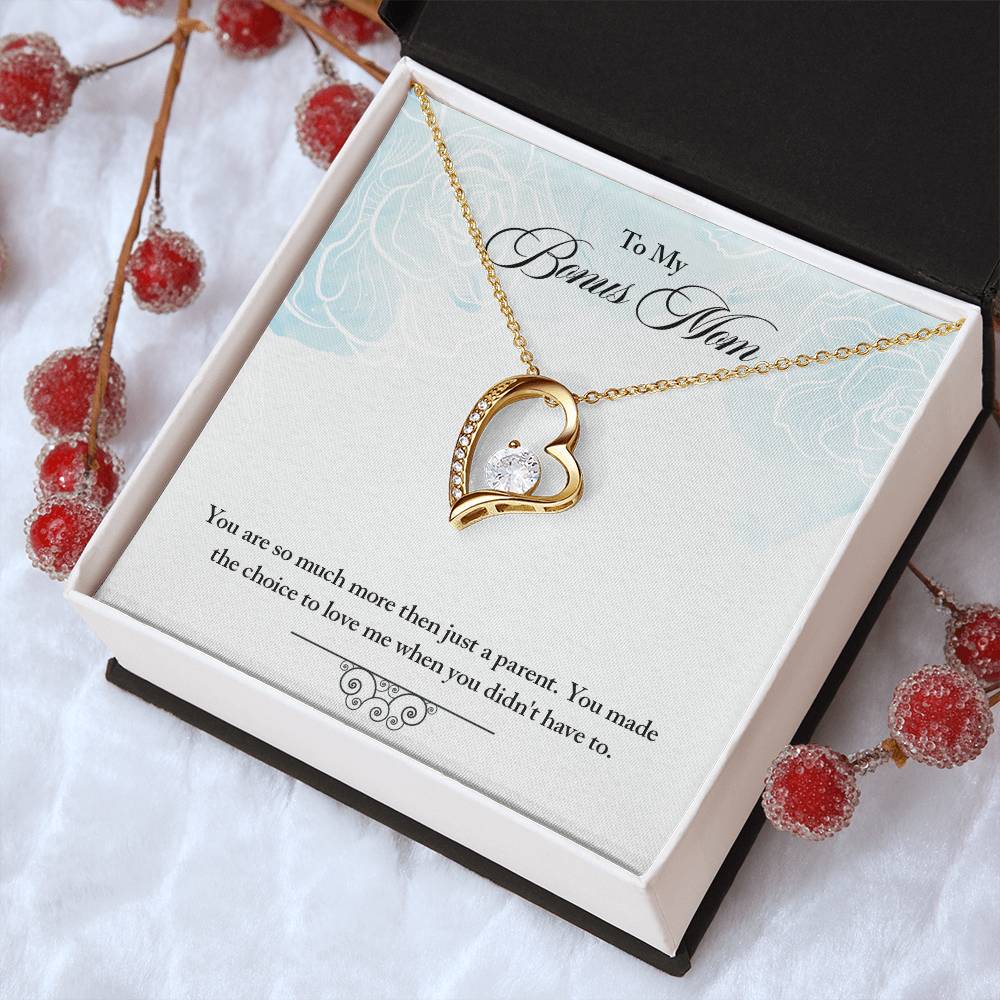 To My Bonus Mom You Are So Much More Then Just A Parent Necklace 1 Forever Love Necklace