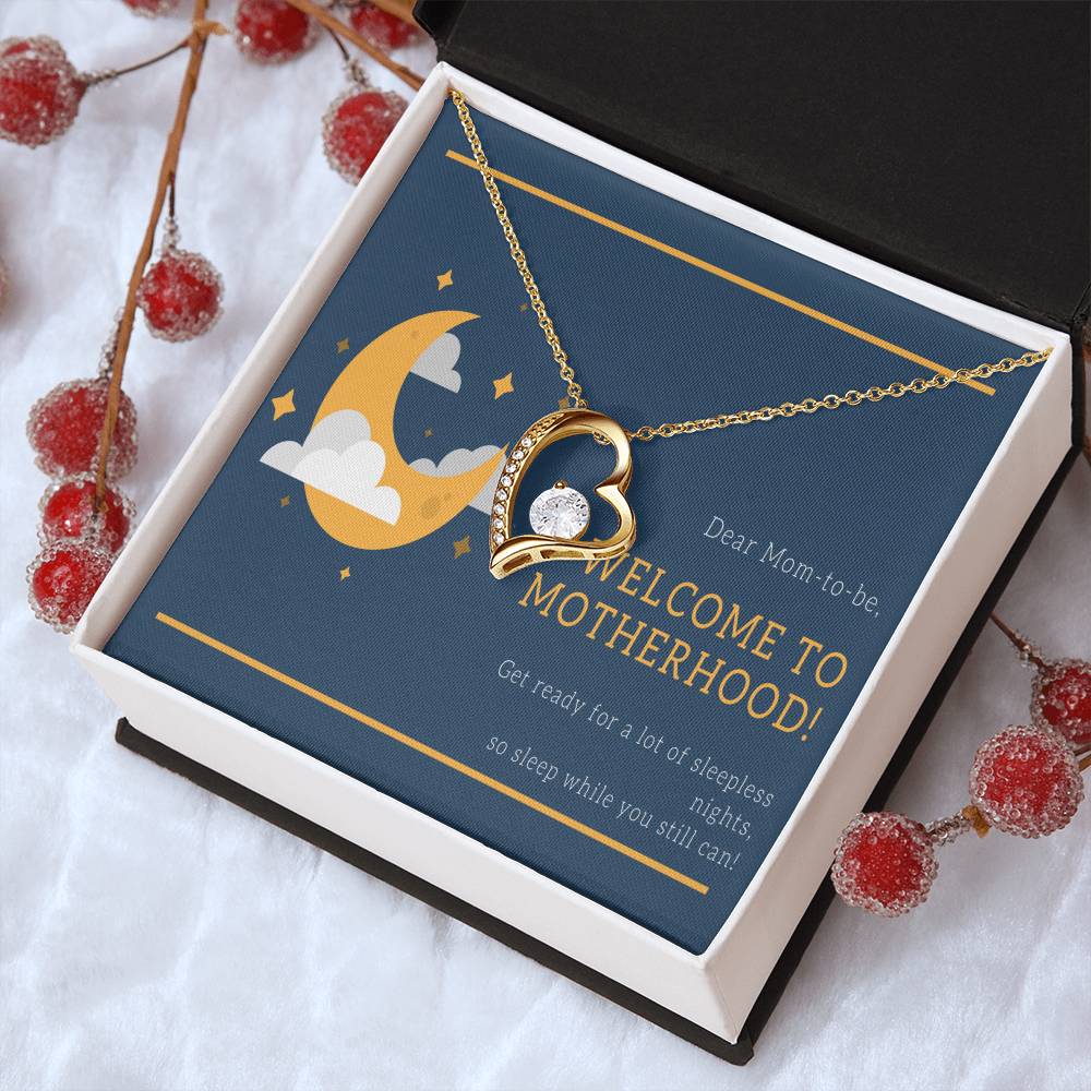 Mothers Day Gift From Bump Gift For Mom From Bump Gift For Expecting Mom Mom To Be Necklace Pregnancy Gift Expectant Mother Soon To Forever Love Necklace