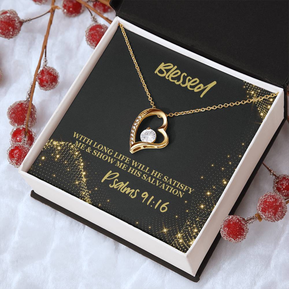Psalms 9116 Necklace 2 1 Forever Love Necklace