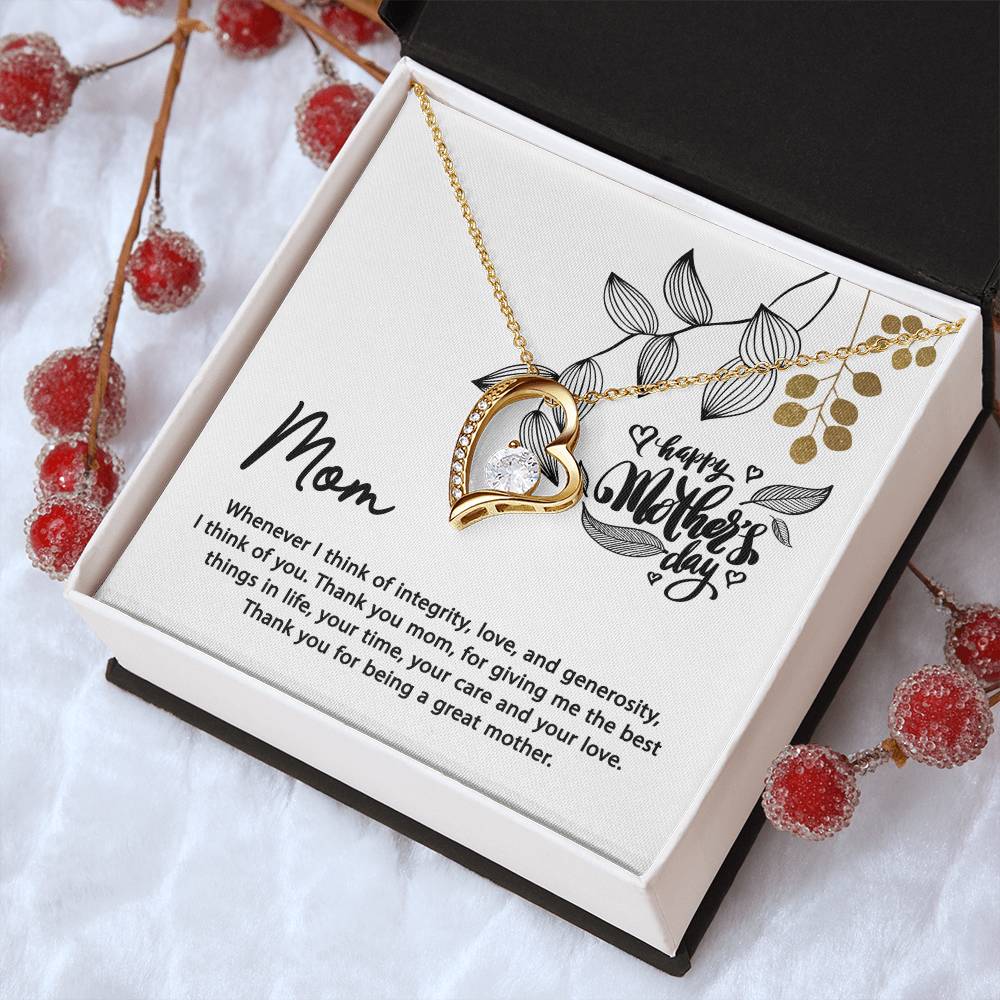 Mother Necklace Customize Gift💓 Mother's Day Gift  Alluring Necklace Forever Love Necklace