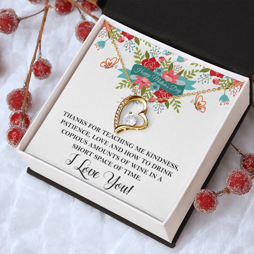 Thanks For Teaching Me Forever Love Necklace