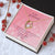 To My Girlfriend - Your Beautiful Smile - Forever Love Necklace Forever Love Necklace