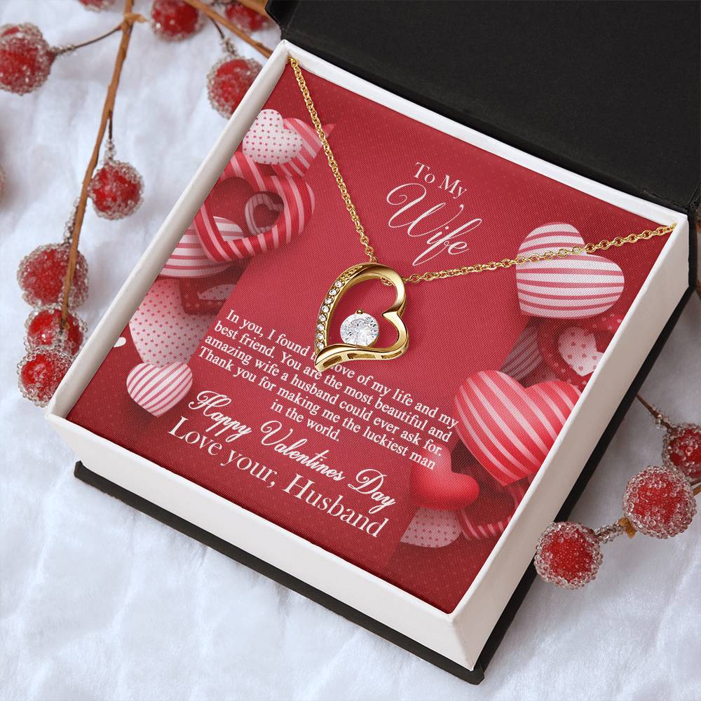 To My Wife 2 Forever Love Necklace